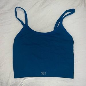 Set Active Cropped Tank